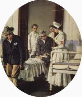 В госпитале. 1901