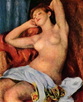 Рефлексы на картине П.О. Ренуара